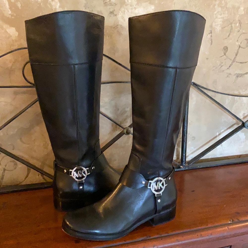 Michael Kors Fulton Harness tall boot